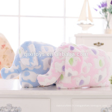 Couverture d&#39;oreiller animal peluche Design Elephant mignon pour les enfants